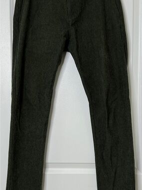 J.Crew 484 Slim-Fit Pants in Stretch Brushed Twill – Olive/Charcoal – 29x30